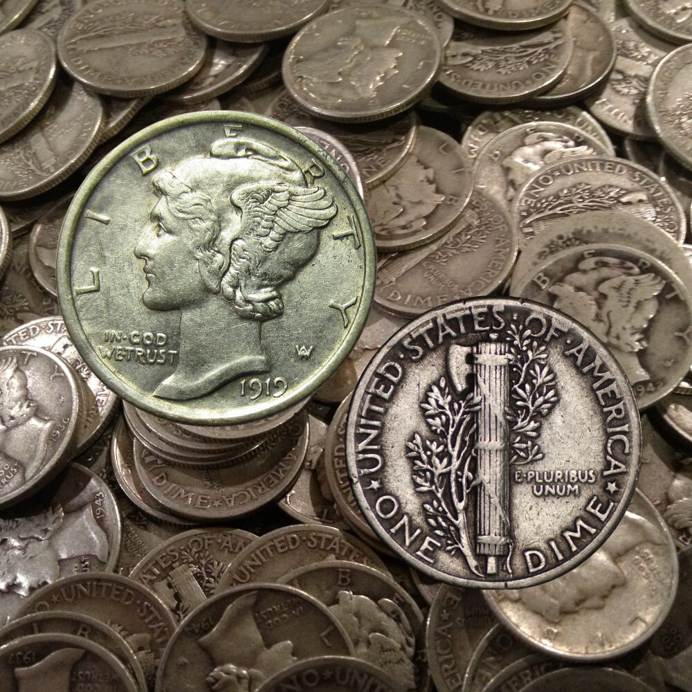 Silver Wings of History: Premium WWII-Era Mercury Dimes for the Discerning Collector