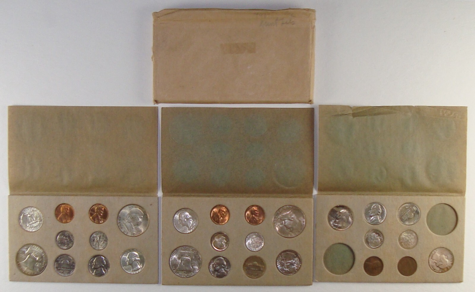 Toning of Pre-1964 U.S. Coins in Original Mint Cellophane Packaging